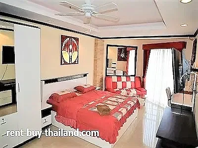 sea view condo, view talay 8, sea view studio