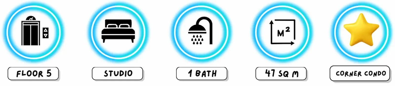 Angket condo Pattaya Jomtien corner studio floor 5 near beach