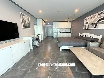 flat rentals Pattaya, studio, condo Jomtien