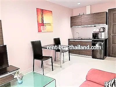 corner studio condo Pratumnak, pool view studio, for rent or sale