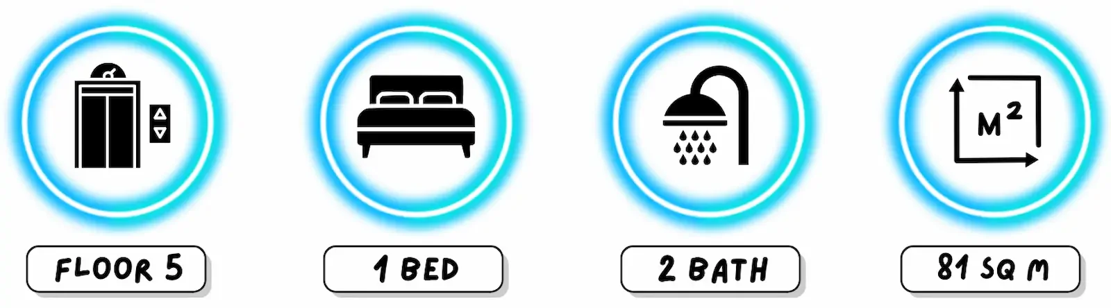 The Residence 2-bedroom condo with large balcony for rent in Jomtien Pattaya