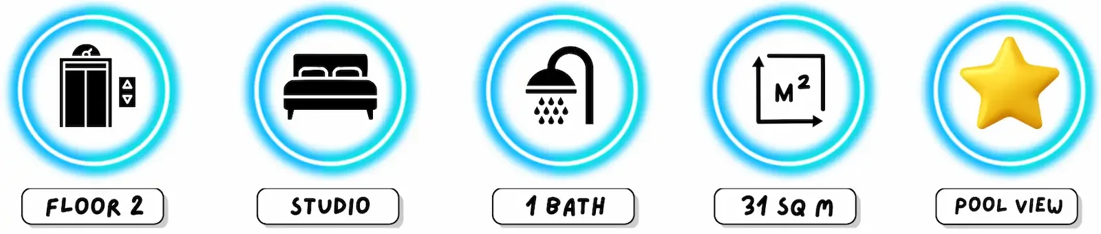 Studio pool view condo at Nordic VIP 3 Pratumnak, 31 sqm Pattaya condo with owner finance option, fully furnished unit