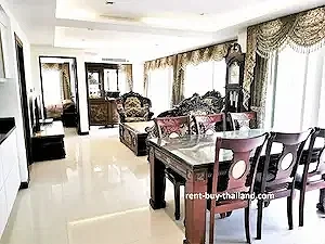 real estate Pattaya, two bedroom for rent, sea view condo