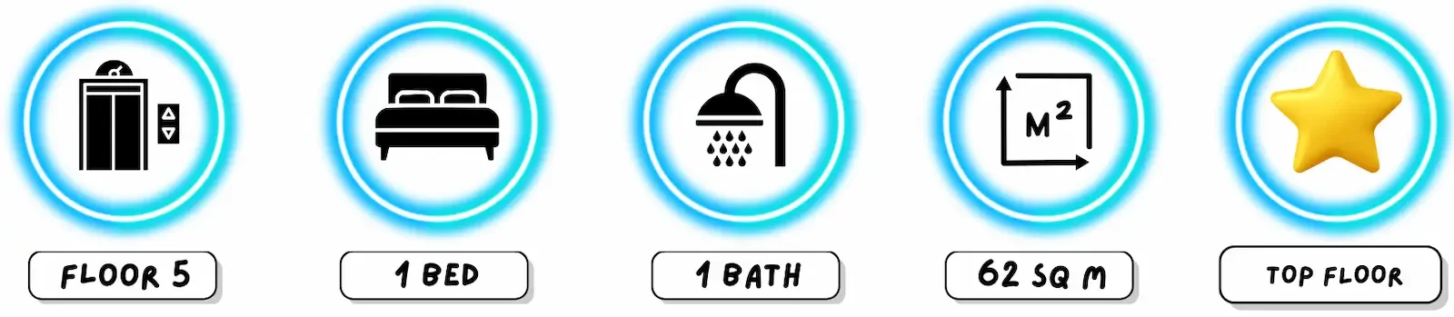 One bedroom condo at Baan Suan Lalana TB Jomtien top floor unit near Jomtien Beach Pattaya