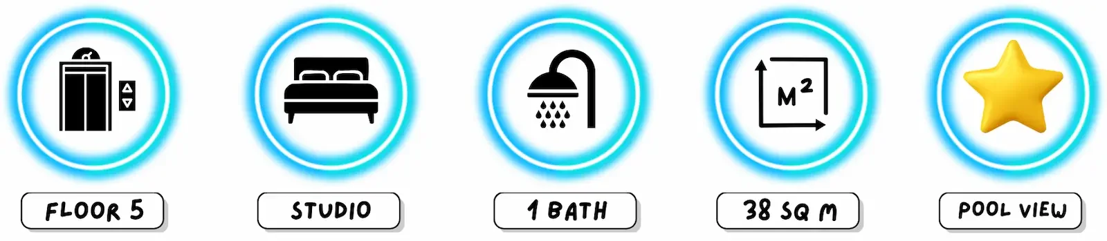 Spacious studio pool view condo at Nordic VIP 3 Pratumnak, Pattaya property for sale or rent, 38 sqm fully furnished unit