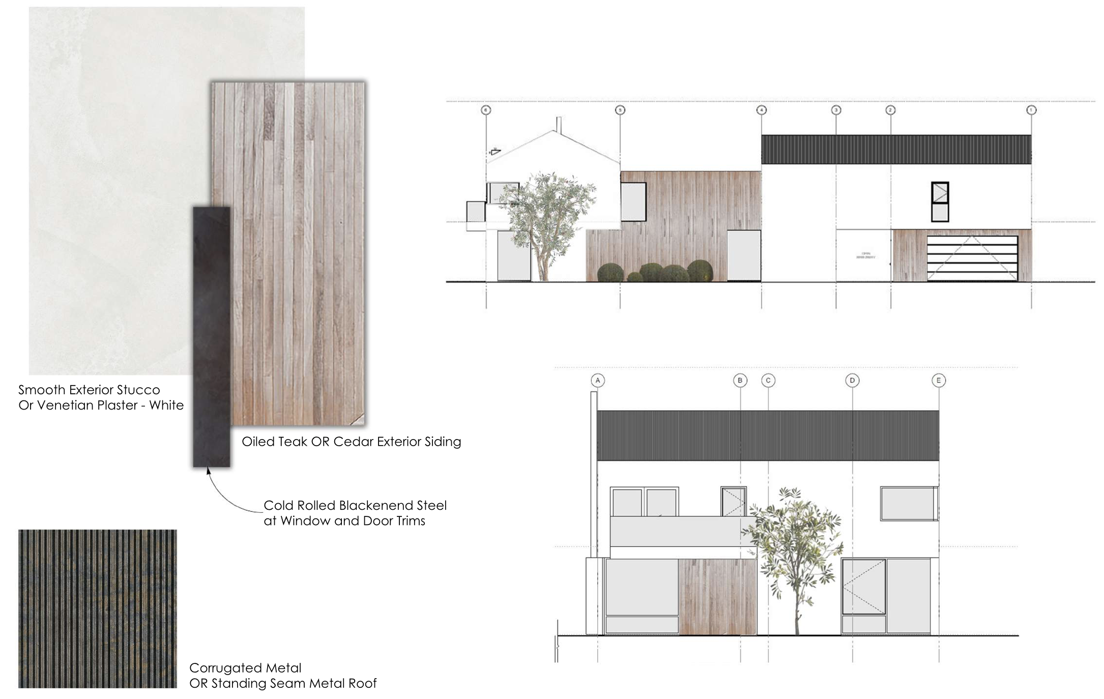 Exterior Finishes Palette