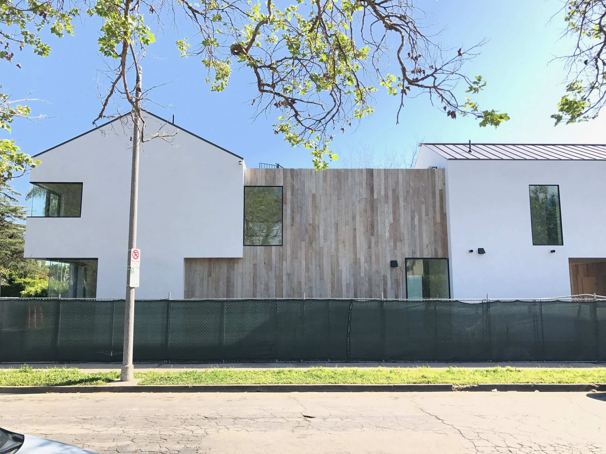Nearing Completion, Southern Elevation