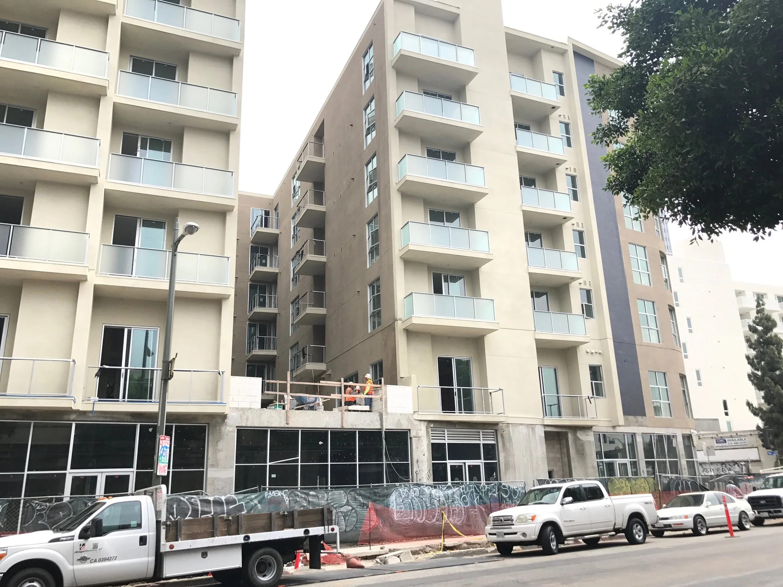  Exterior detail construction: north elevation