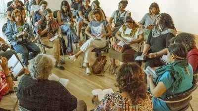 17 ~ Antígona González by Sara Uribe At Diverseworks in the Lines Drawn exhibition on Saturday, September 23, 2017. Click here for more details and photos of the event .