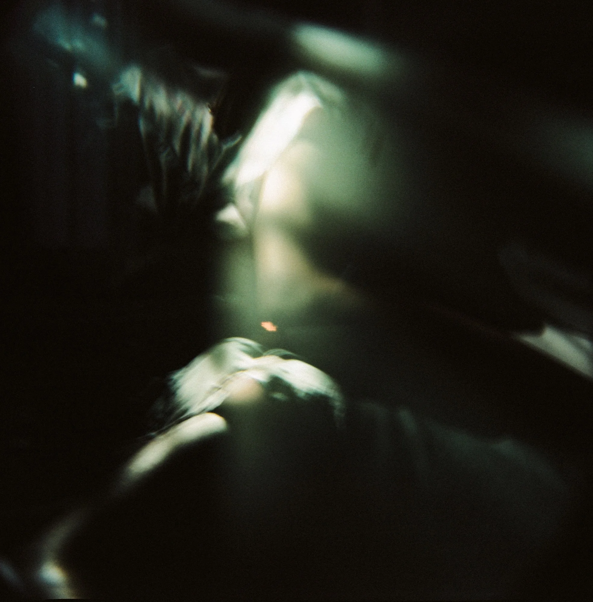 the double exposure is lit - portra 400