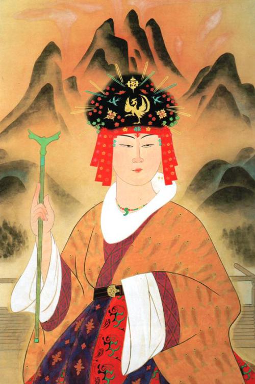 Queen of Yamataikoku Classical portrait painting by Yasuda Yukihiko Source: Wikipedia