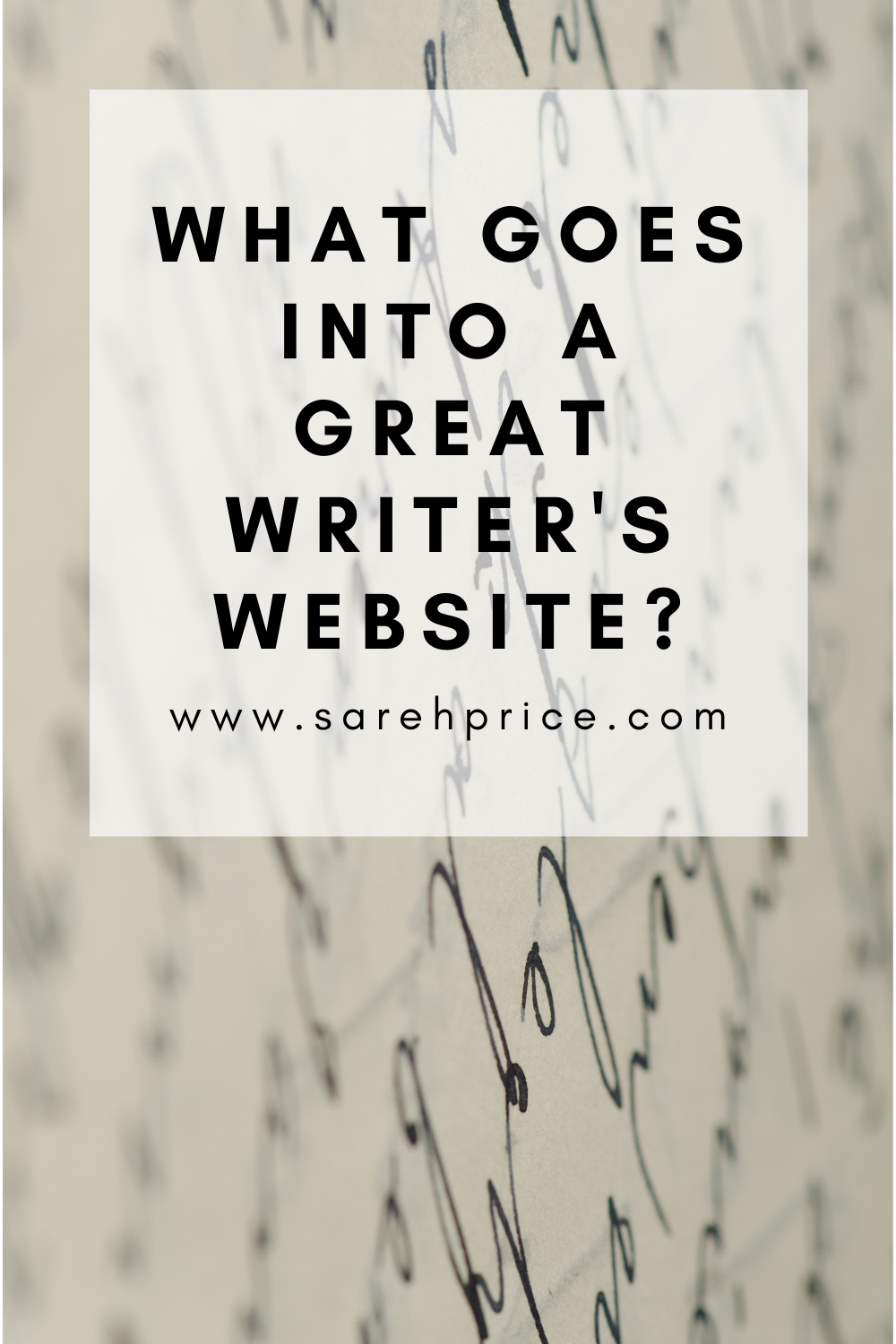 What Features are Important in an Author Website?