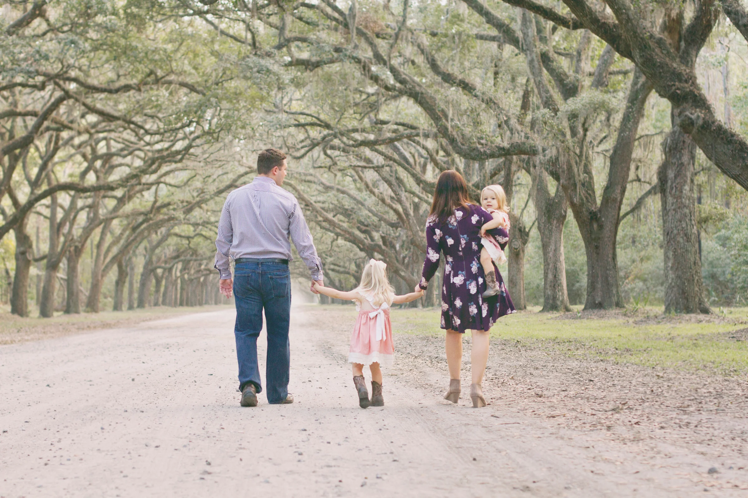 Wormsloe Plantation Family Session