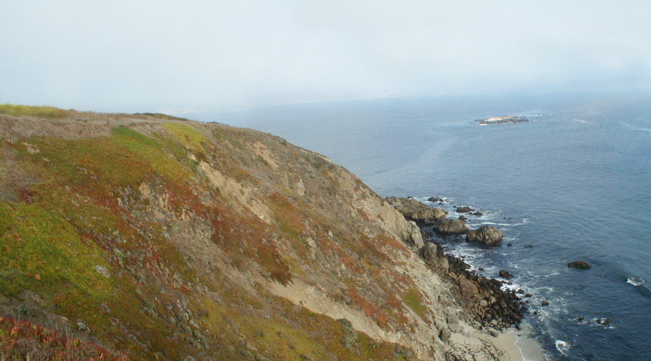 A view back toward the coast and Tomales Bay.