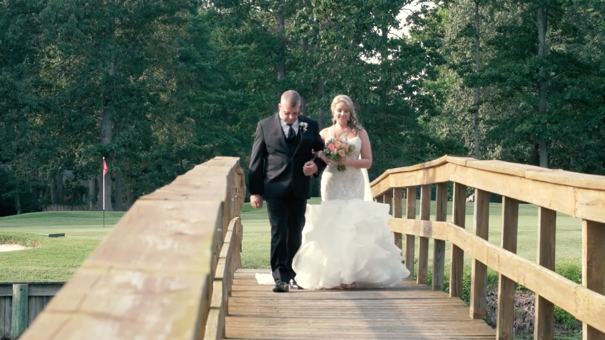A scene from the Wedding of Kelly and Joey