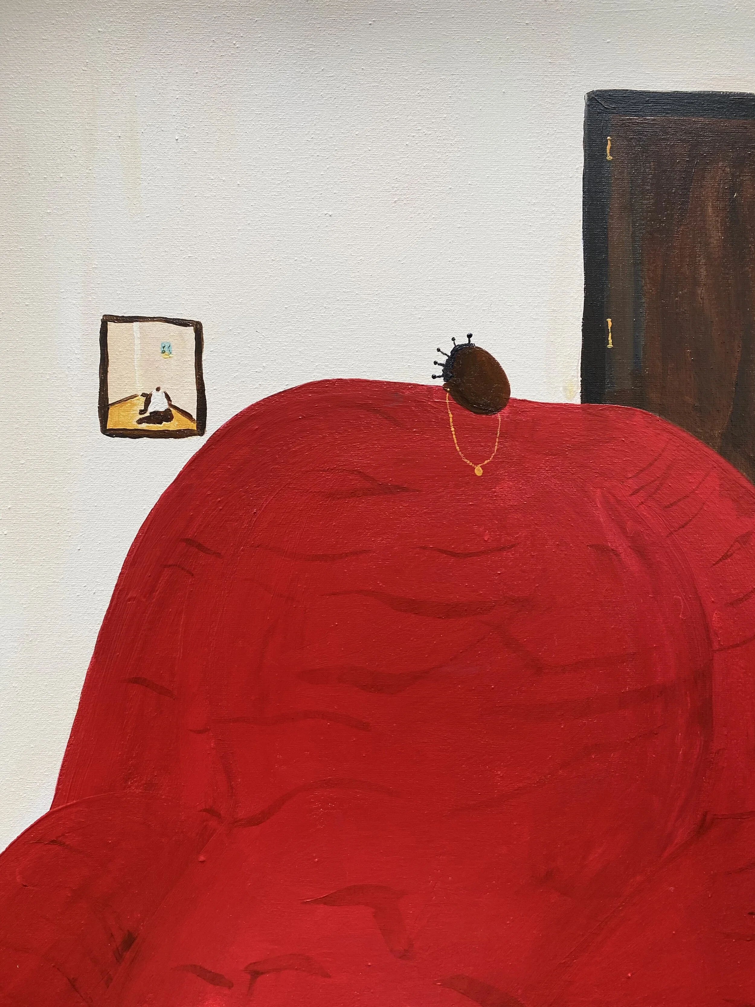   As long as I’m Breathing,  Acrylic on Canvas, (40 x 50cm) (16 x 20 in).), 2021 