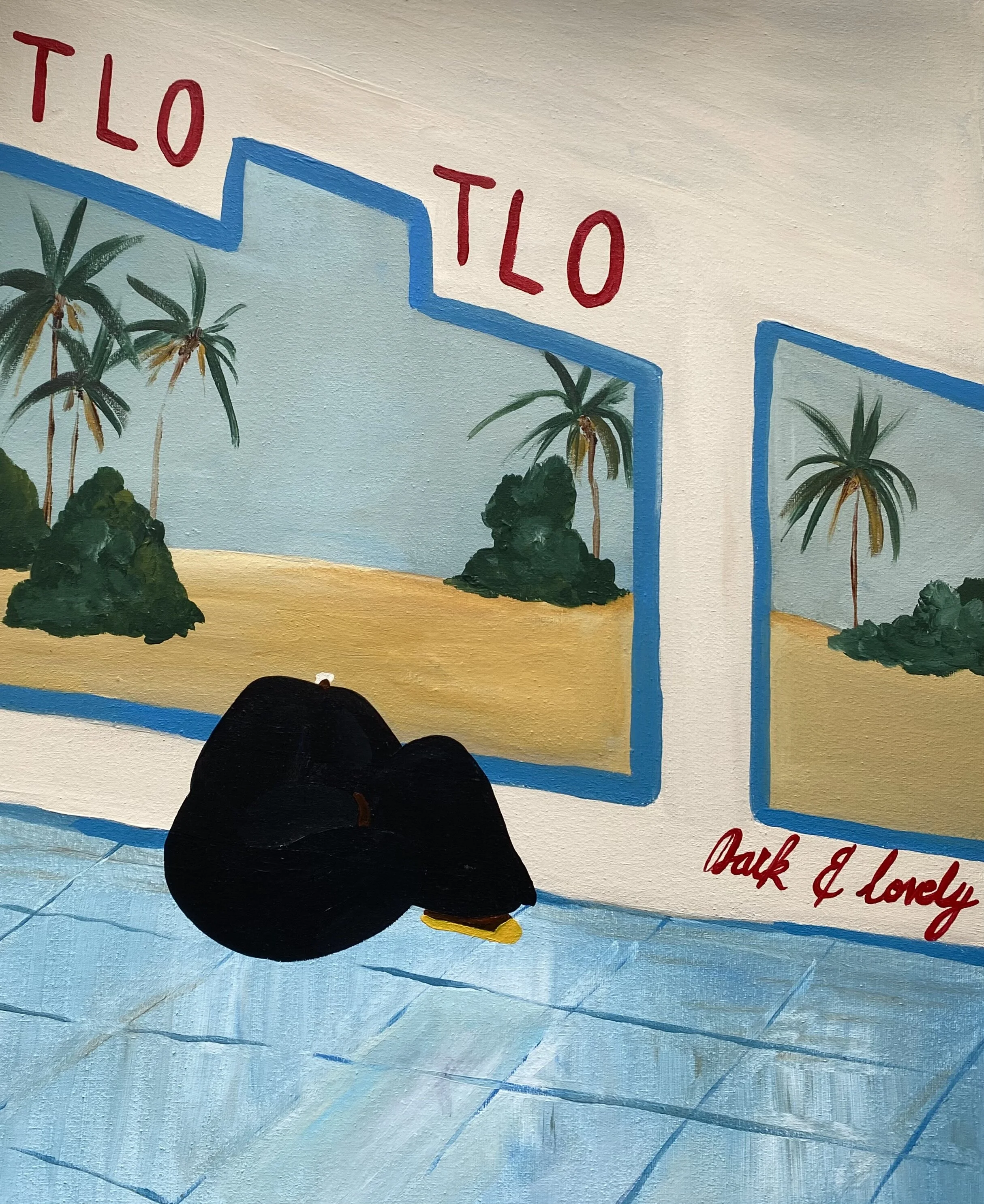   Till we even , Acrylic on canvas, (60x 50cm) (24 x 20 in), 2021 