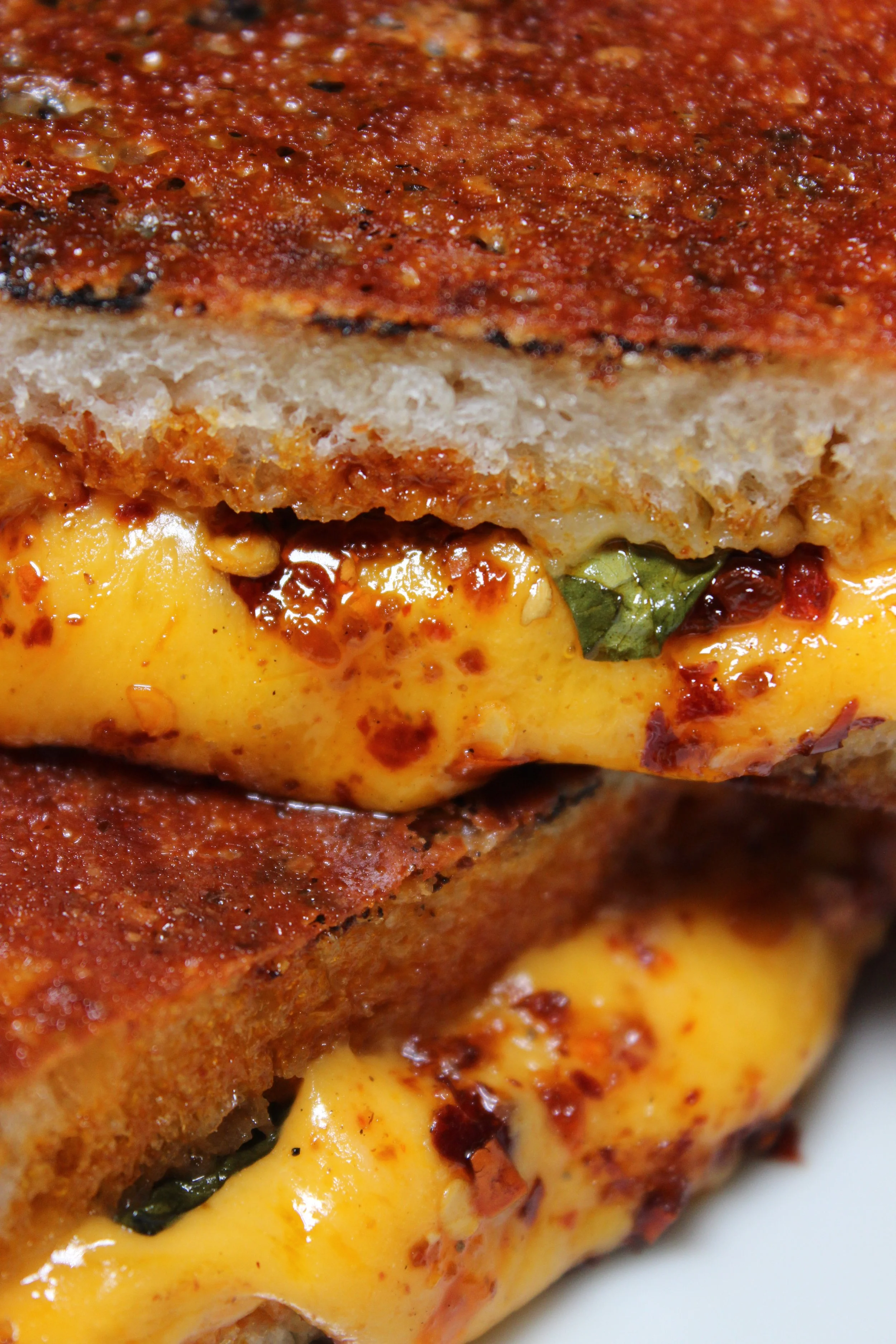 Spicy Grilled Cheese