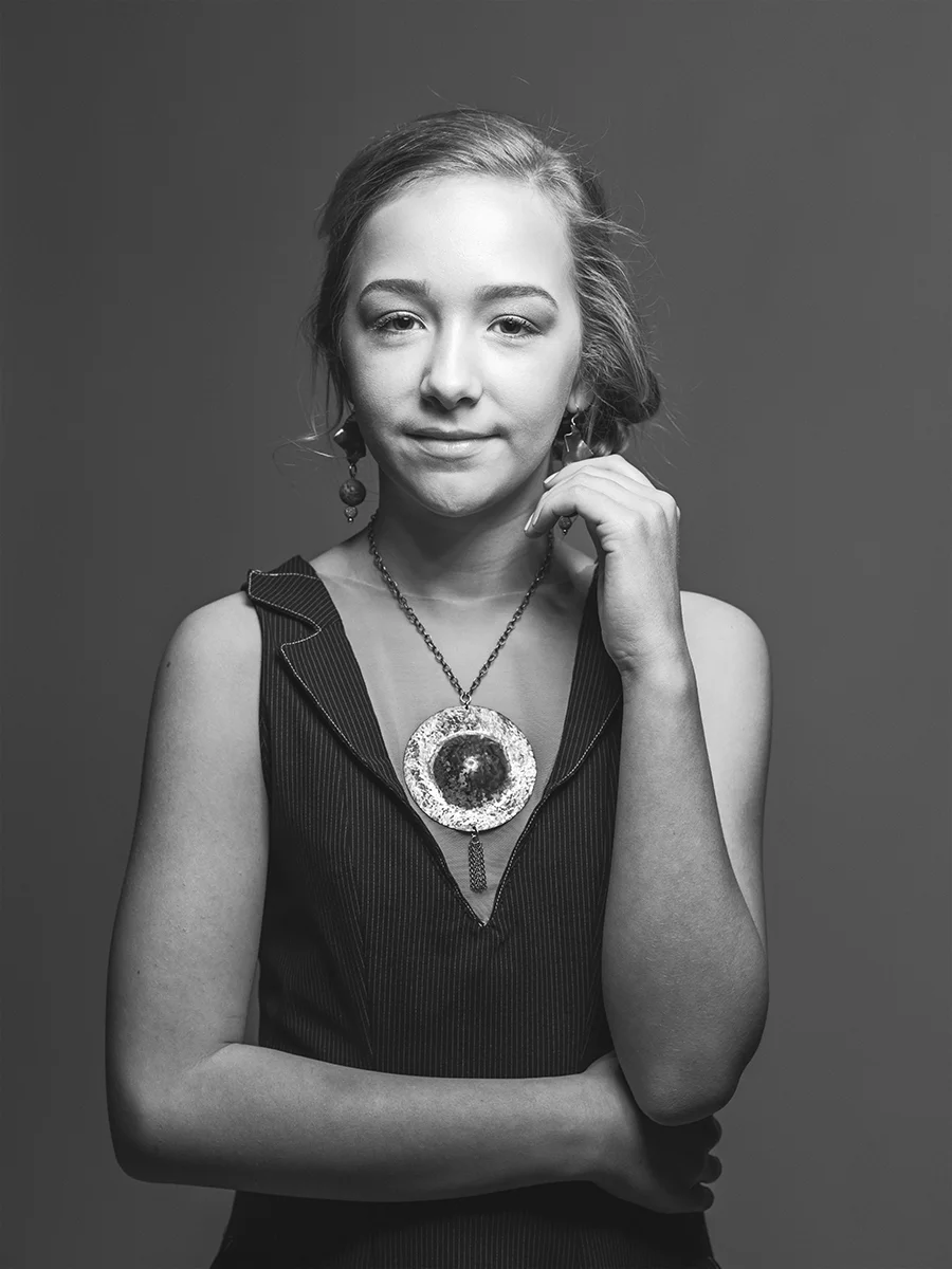 Model: Brynn Welfringer Designer: Sara Kahrs Jewelry: Erin Paige MUA: Ayana Hall Hair: Roxana Dolson Photographer: Eli Stack