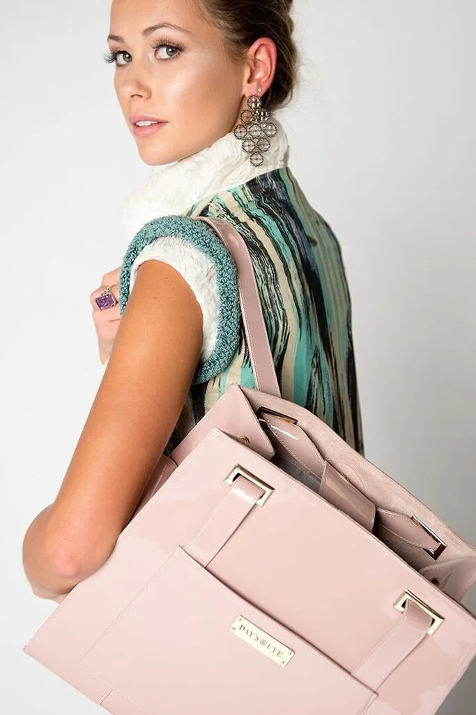 Photo: Atherton Photography Model: Reilly Designer: TR Brown Bag: Day's Eye Handbags Jewelry: MCK Brands