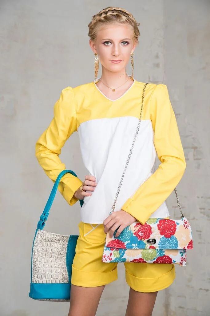 Photo: Ken Schmidt Model: Brooke Designer: Crystal Brakhage Jewelry: MCK Brands Bag: Bannad Bags Hair/MUA: Josie Boyd