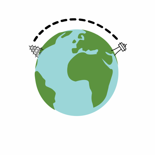 Cold air at the earth's surface, and warmer air above allows light to bend around the earth, increasing the maximum line of sight.