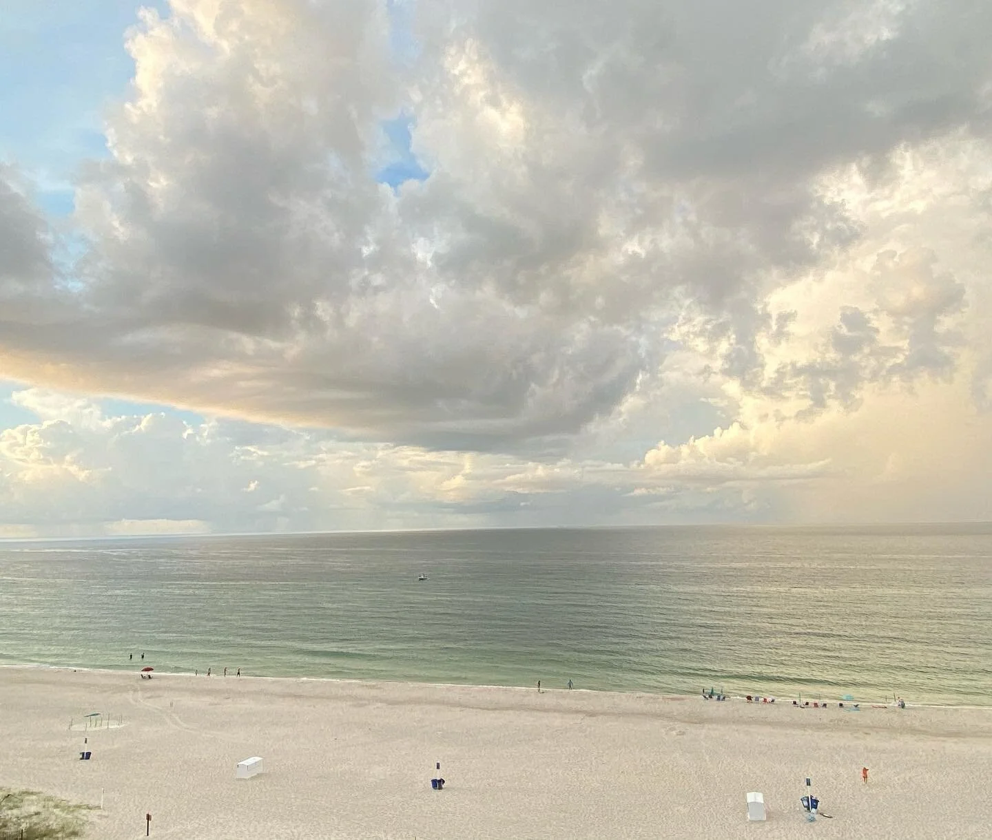 Such a beautiful view to start the day.