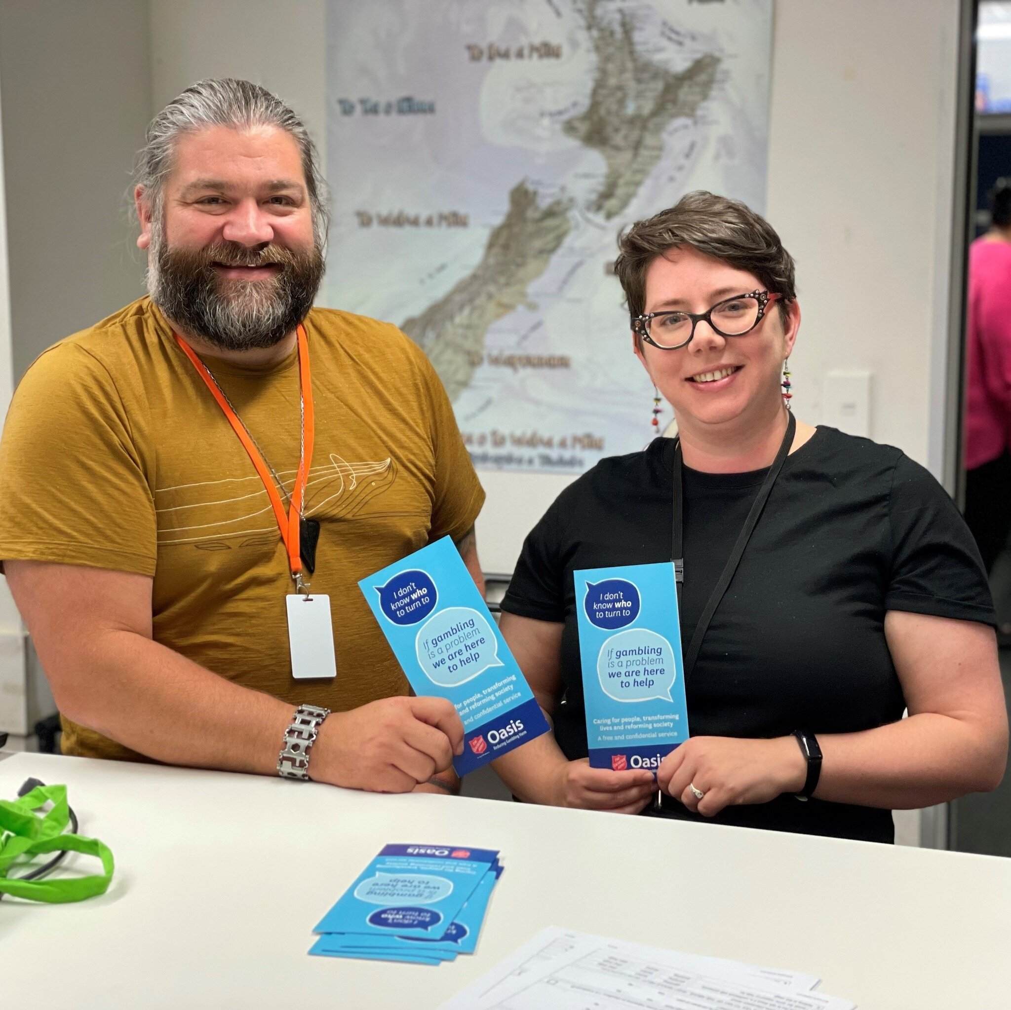 Recently DCM hosted The Salvation Army Oasis - Reducing Gambling Harm NZ, a service that offers harm reduction support for problem gambling during our own Te Awatea harm reduction programme that runs every Monday and Friday. DCM often partners with o