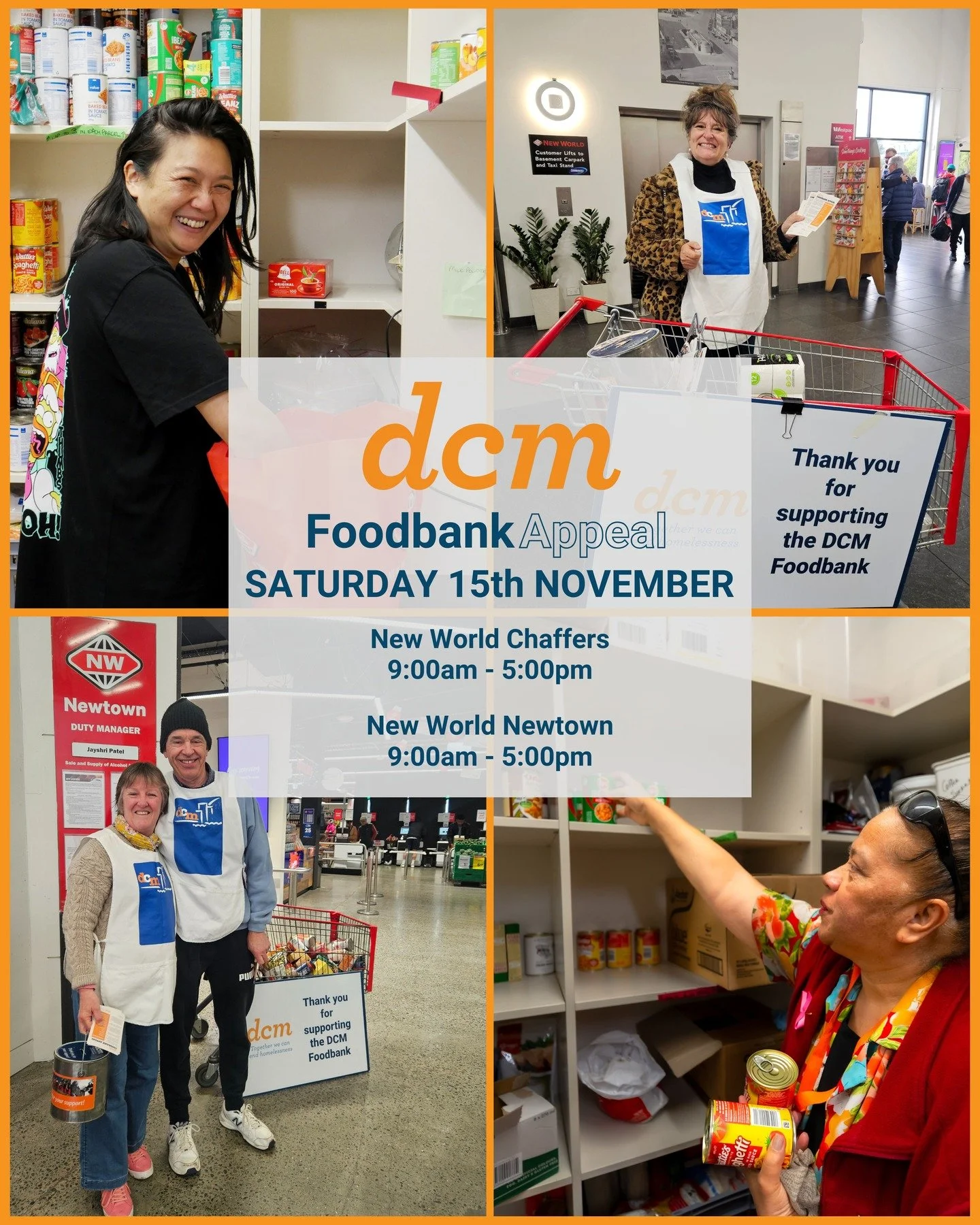 Our small but mighty foodbank supplies over 2500 bags of groceries every year to Wellington's most marginalised residents. Up 430 parcels from the year before, the need is greater than ever, and as we approach the festive season, we're asking for sup