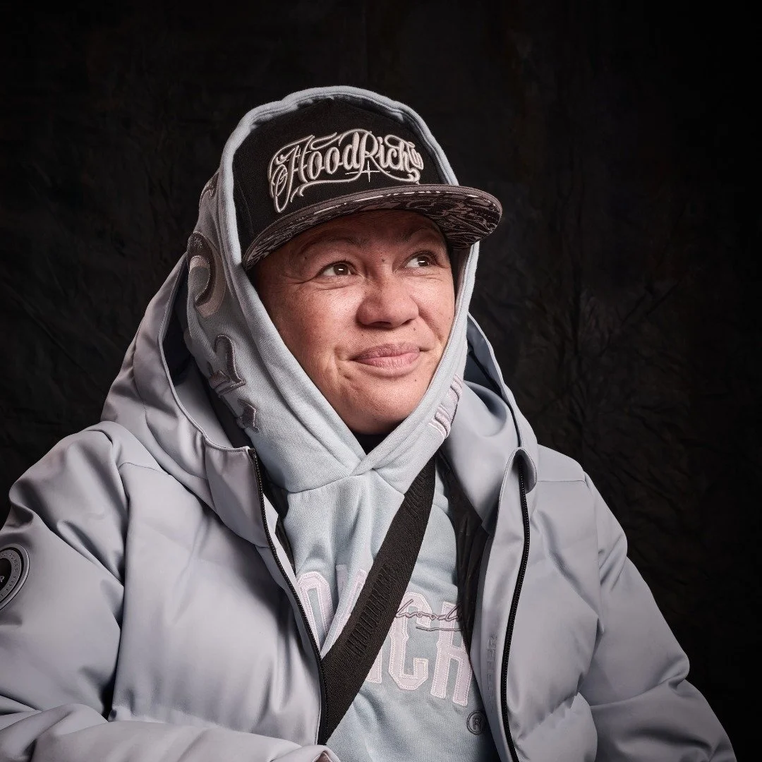 We're proud to share this beautiful portrait of one of our whānau.

A series of these photos taken by the awesome @amberjaynebain are displayed in our Kahikatea meeting room, adding mana to the space.

Thank you to Amber and all the whānau involved.