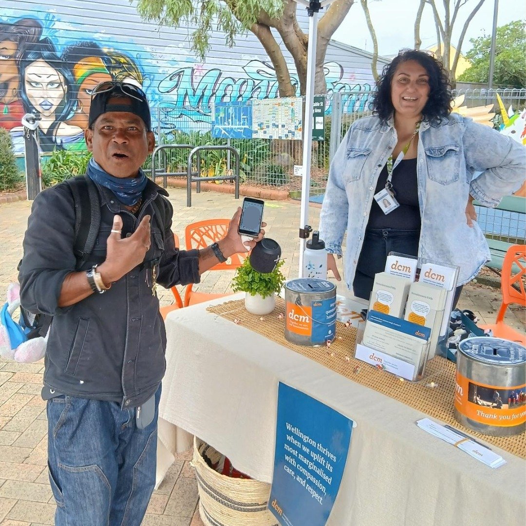 A busy week out and about in the community:

1. A lovely snapshot from our stall at Newtown Festival, thanks to everyone who stopped by.

2. A great evening hosted by the Fabian Society discussing 'pathways out of homelessness' (our Manahautū Natalia