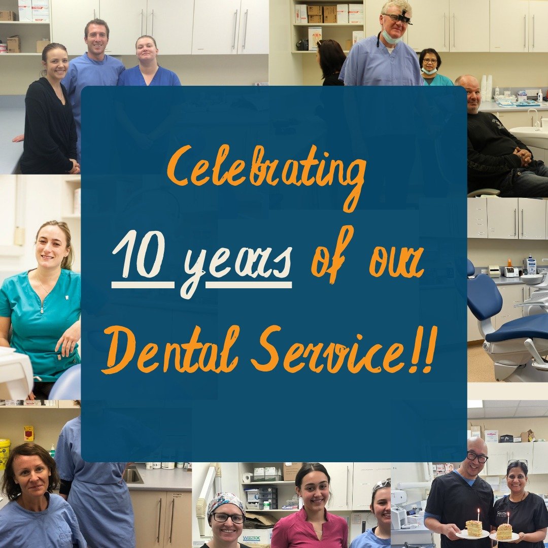 This week we're celebrating the 10th anniversary of DCM's dentist!!!

This is a huge milestone for our community and a testament to the ongoing work of so many people.

- Our volunteer dentists, many of who have been sharing their time and profession