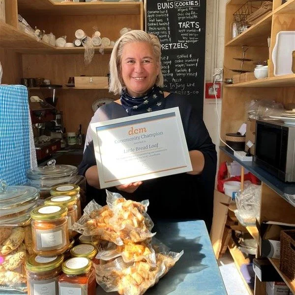 Little by name, but making a BIG difference, @littlebreadloaf_nz have been staunch supporters of DCM&rsquo;s whānau since 2024.

Lynda from Little Bread Loaf has supported our community with donations of pastry and bread, by collecting for DCM&rsquo;
