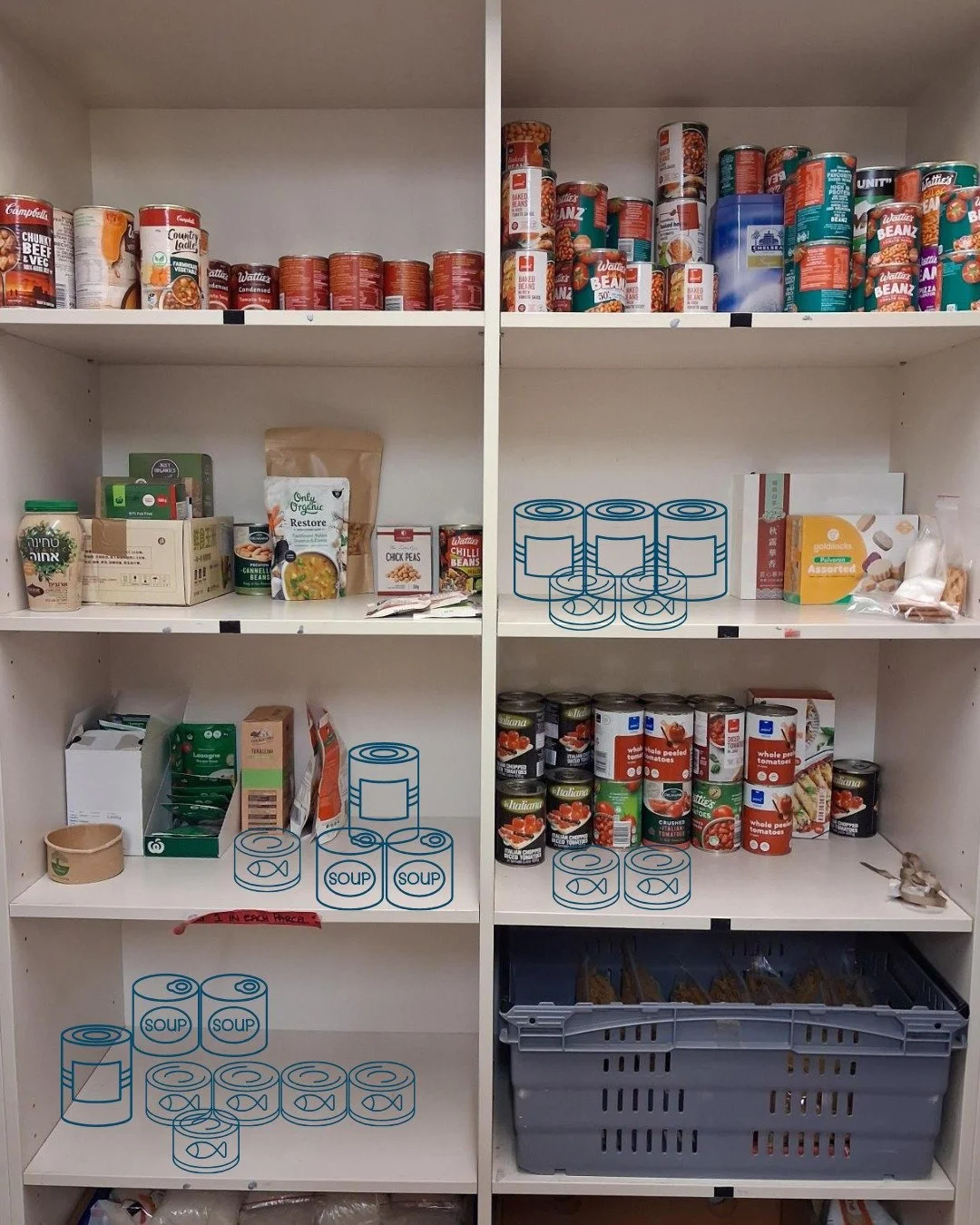 DCM Foodbank is in need of you help, please consider donating some kai for our cupboards if you can.

We weren't going to post about this until nearer to our May Foodbank appeal (May 23rd!) but unfortunately out stocks are running low and we need som