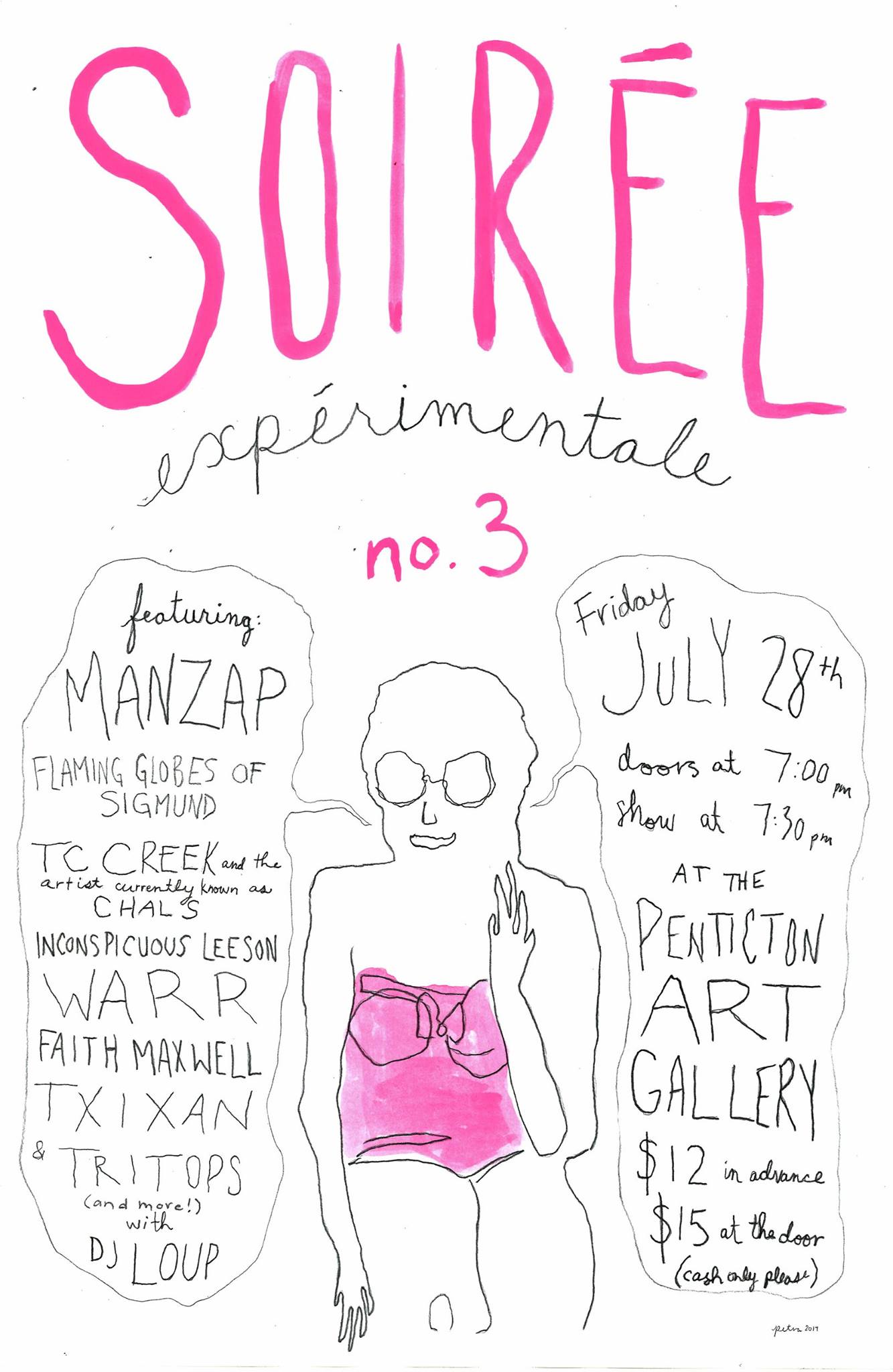soirée expérimentale no. 3, 2017