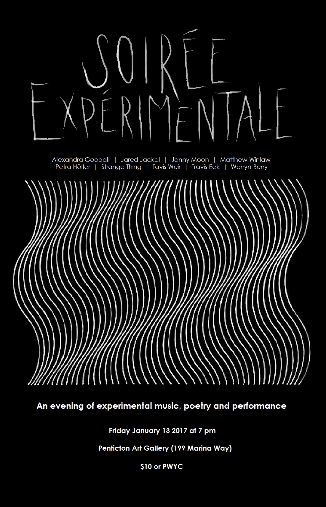soirée expérimentale no. 1, 2017