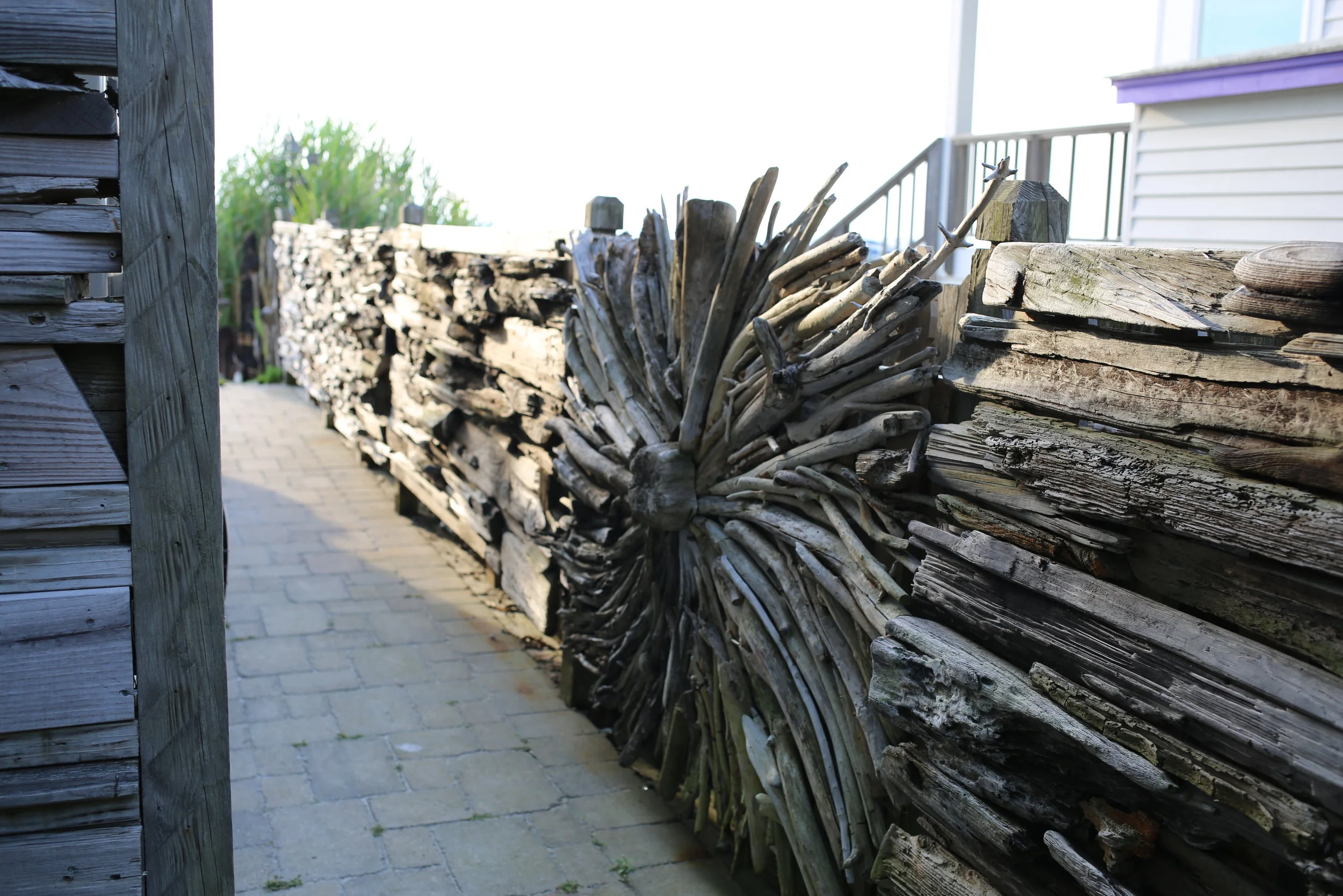 Driftwood Fence - Sunburst