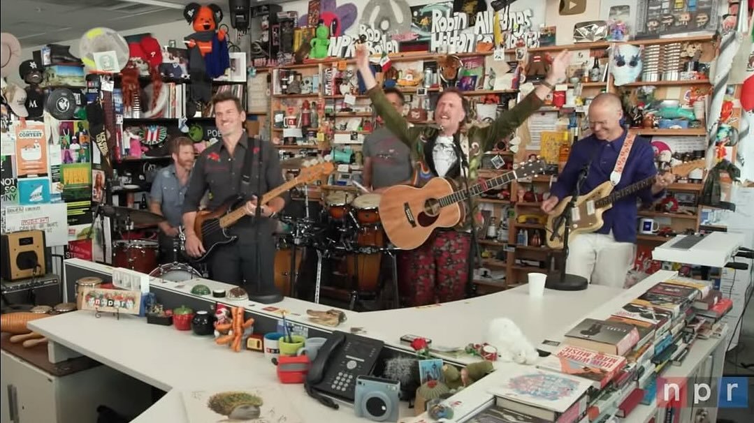 We did it!!! Guster on Tiny Desk for the win