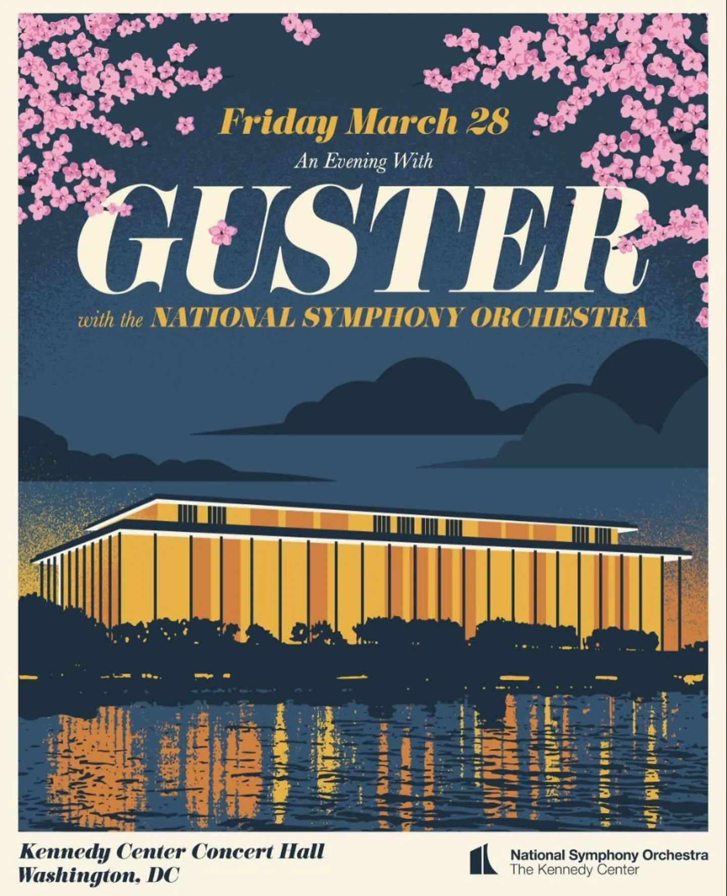Bucket list gig for me this March. I grew up in northern VA and my parents took me the @kennedycenter a lot for all sorts of amazing concerts. It&rsquo;s a beautiful space and I can&rsquo;t wait to play there with @guster and the @natsymphonydc 

Fan