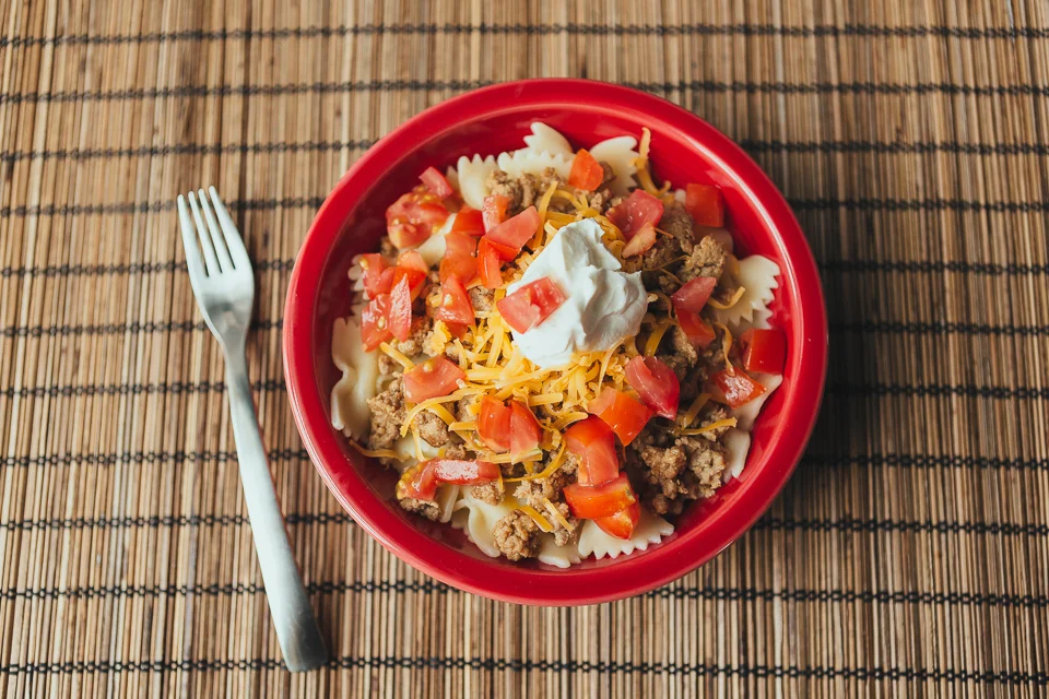 Taco, Pasta, Healthy Food for Kids