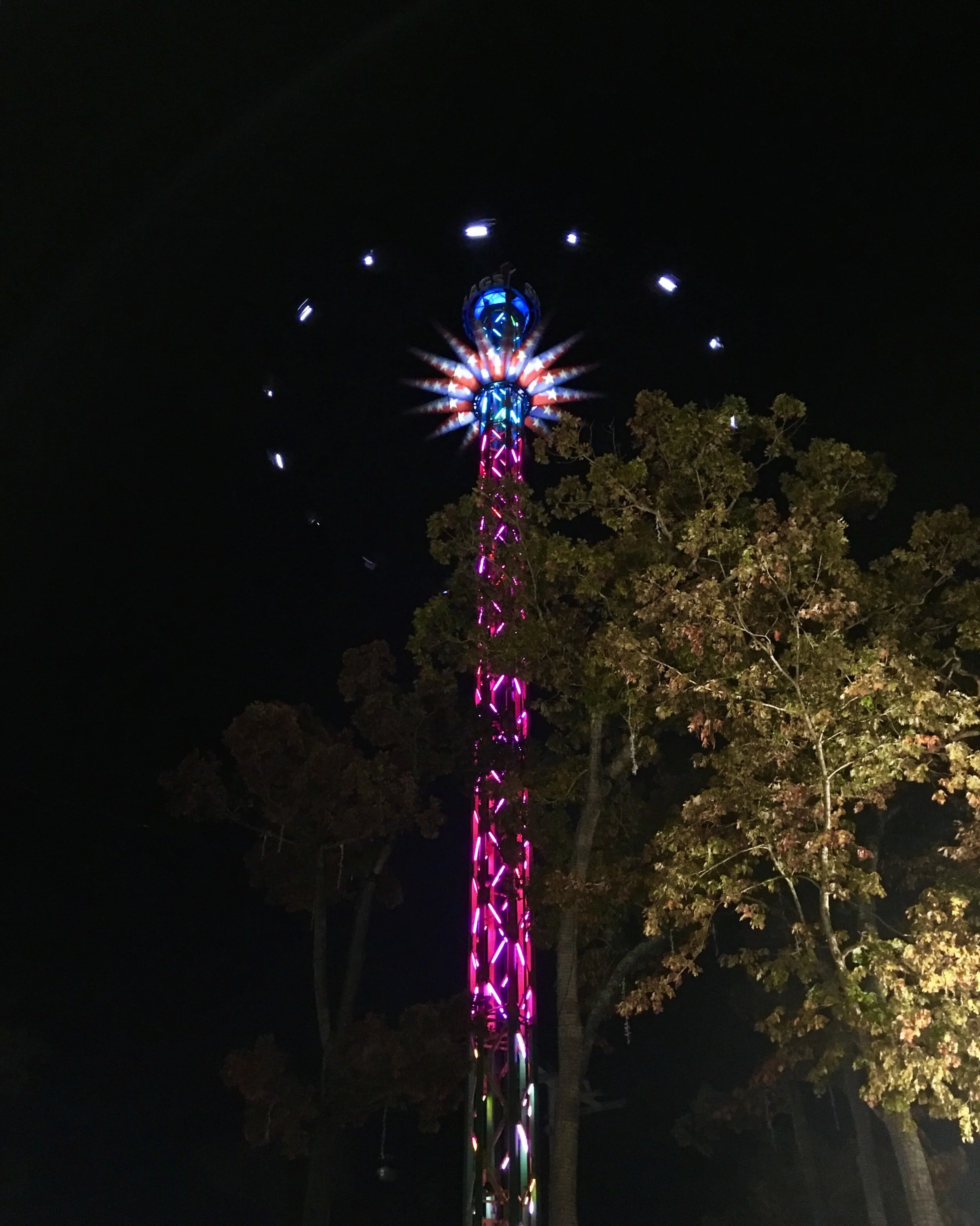 Sky Screamer at Six Flags Great Adventure.