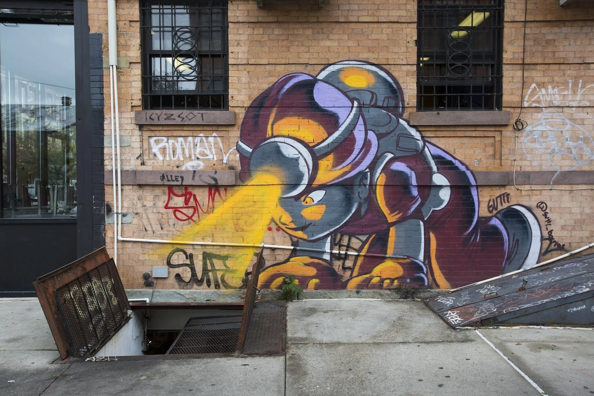 The Bushwick Collective creative street murals.