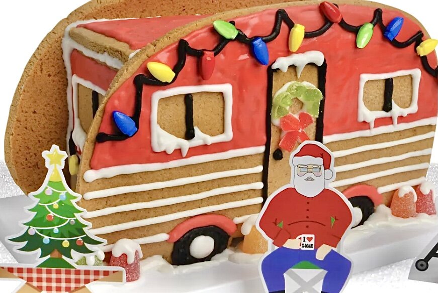 Gingerbread Christmas RV Kit.