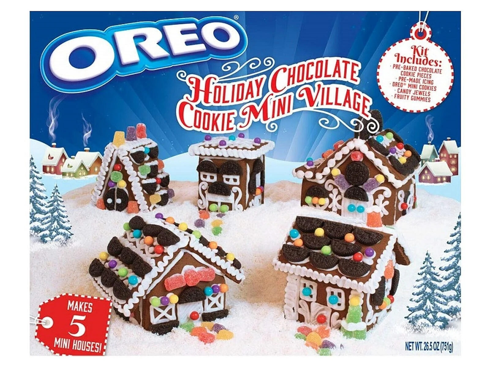 Oreo mini village set.