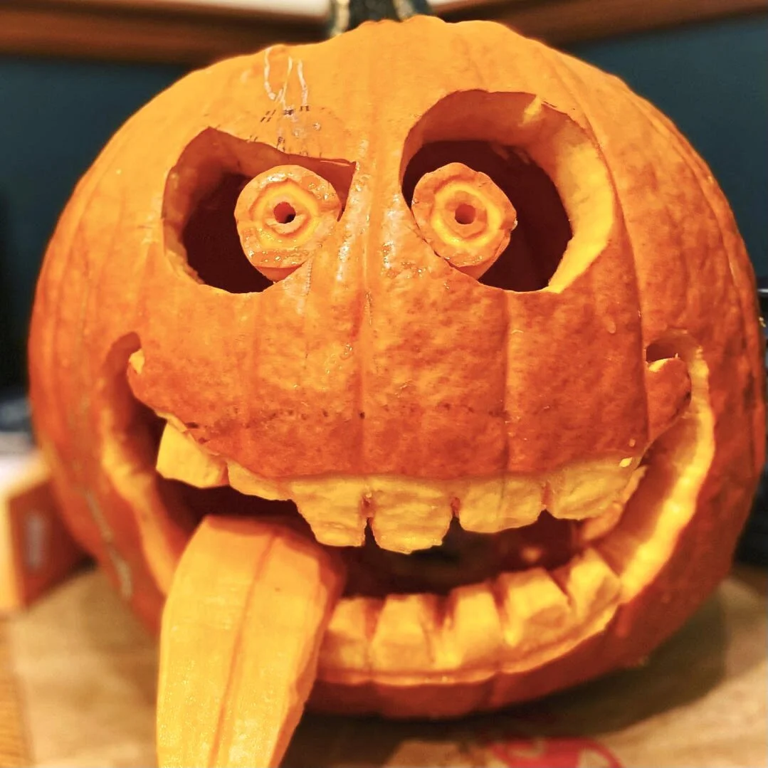 Beh! Stick the tongue out.  Design by @debra_droesler