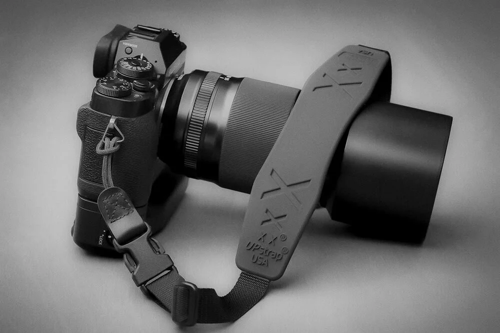 Camera Strap Medium UPstrap® SureGrip Pad Journey Camera USA Made