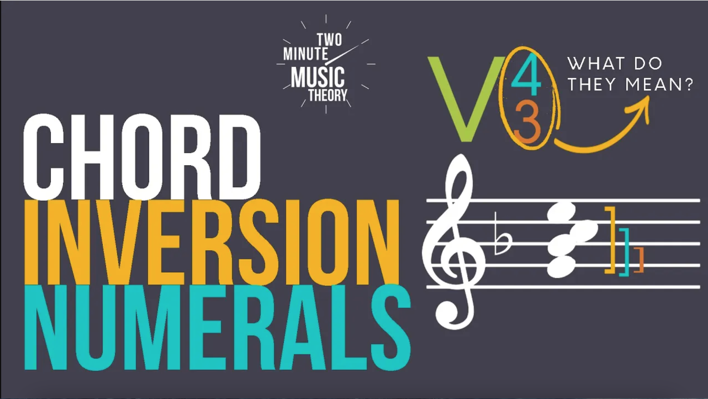 What Do Chord Inversion Numerals Mean?