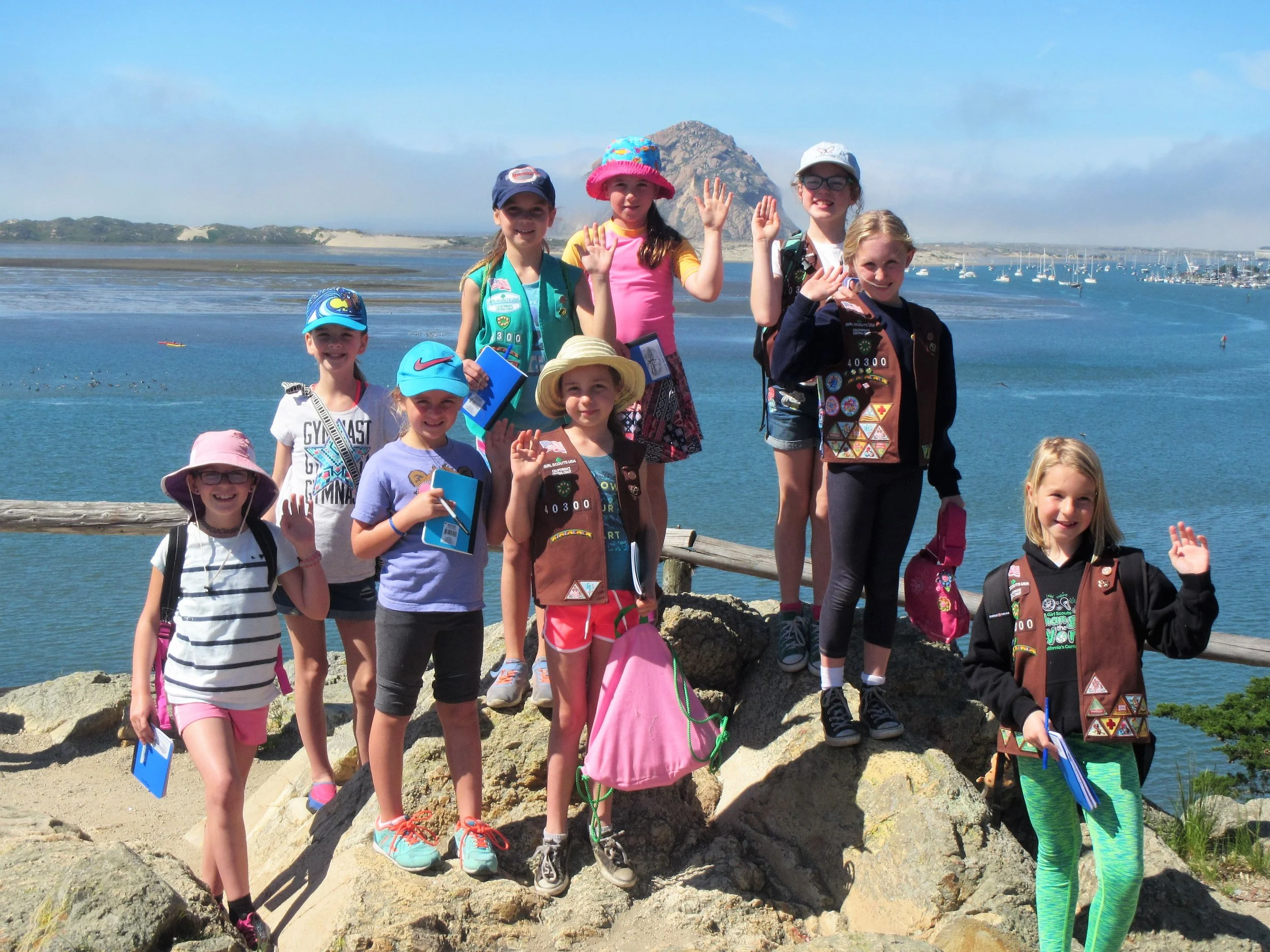 Girl Scout Troop 40300 Exploring the Salt Marsh 