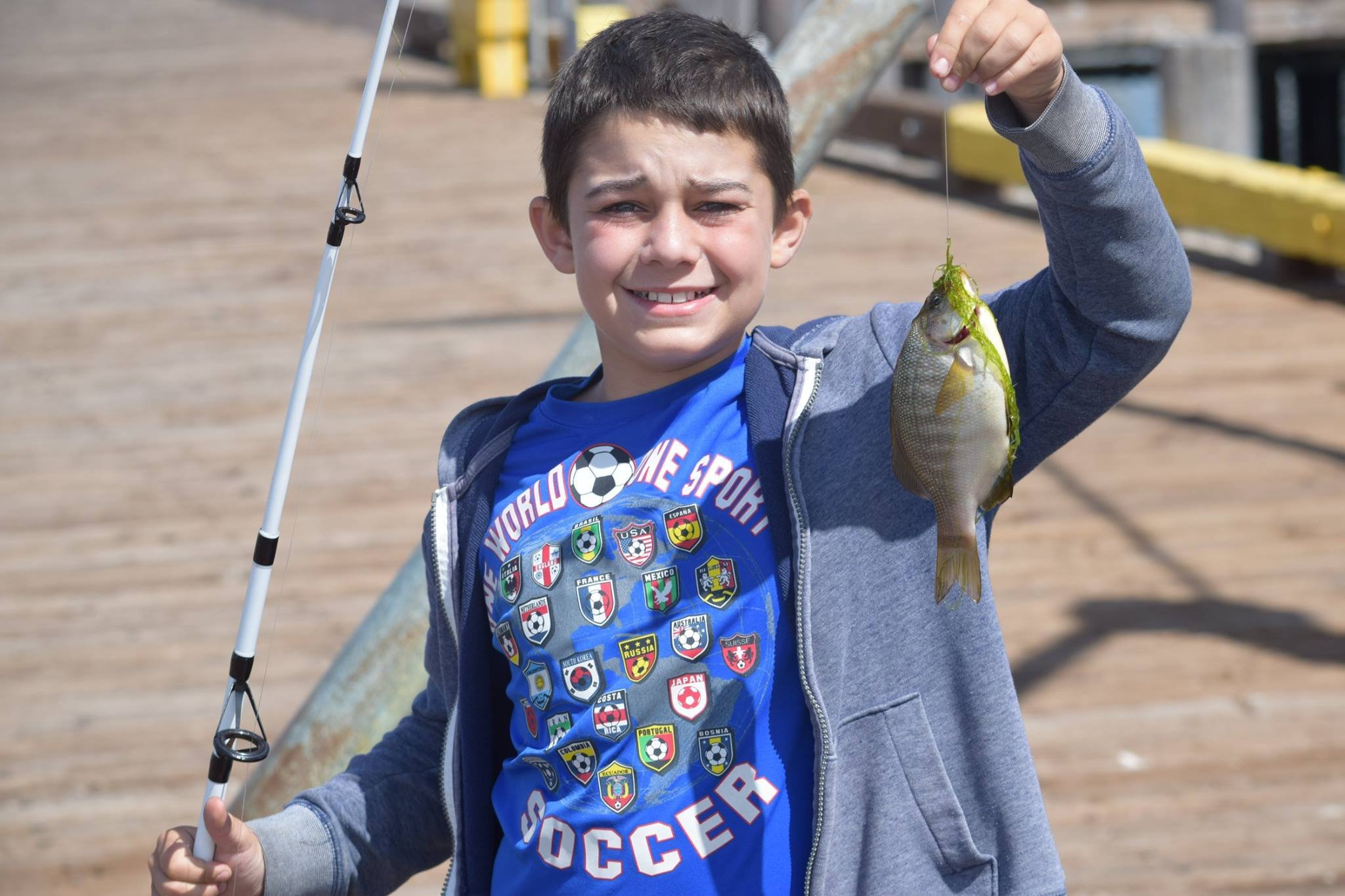 Pier fishing! from Avila to Cayucos, July 27-31, 2026  Drop-off and pick-up locations TBD