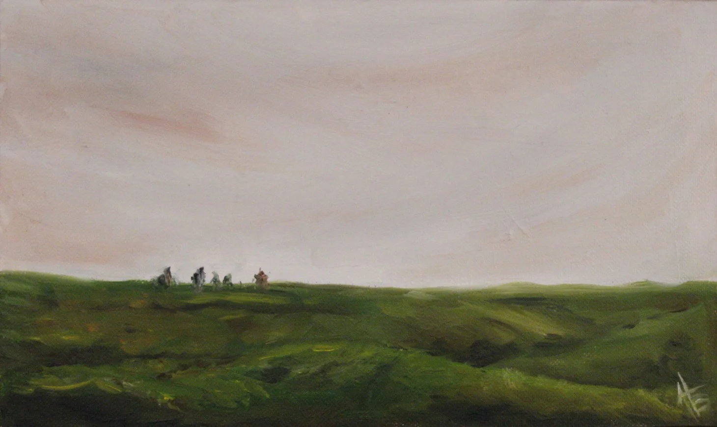 Abhinaya Ramadurai_Taking over_Oil on paper.jpg